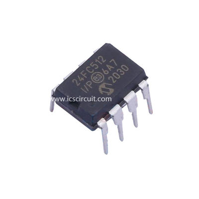 Τσιπ 24FC512-I/P 512k I2c™ CMOS τμηματικό Eeprom ολοκληρωμένου κυκλώματος αστραπιαίας σκέψης