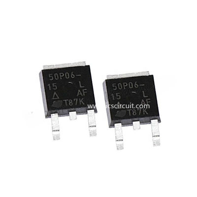 Ενσωματωμένη Mosfet σειρά FET τάφρων τσιπ SUD50P06-15L-E3 κρυσταλλολυχνιών δύναμης
